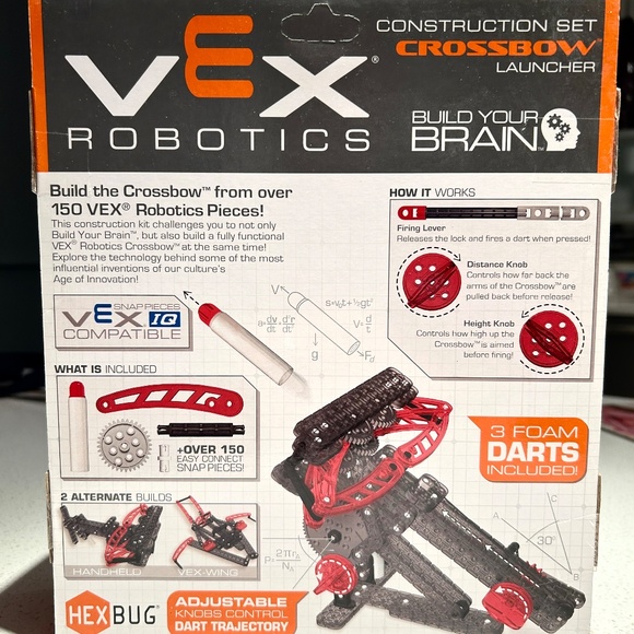 VEX ROBOTICS CROSSBOW LAUNCHER SET - NEW - Picture 2 of 3